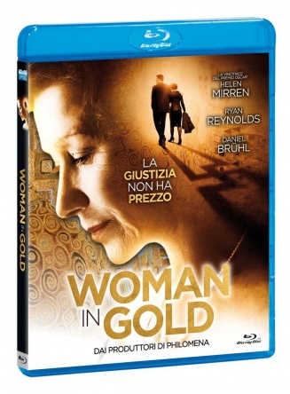 Locandina italiana DVD e BLU RAY Woman in Gold 